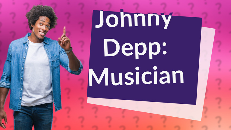 Johnny Depp: Musician