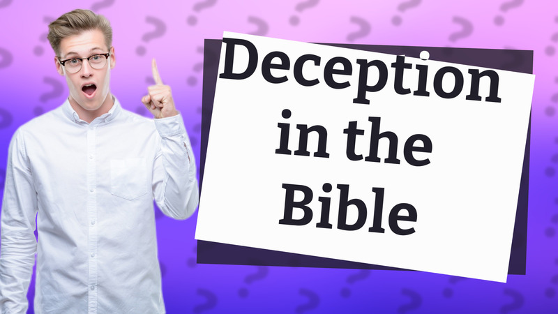 Deception in the Bible
