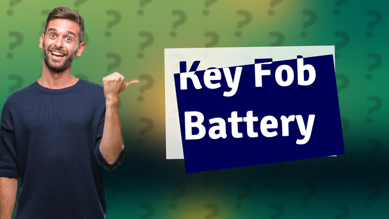 Key Fob Battery