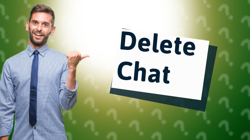 Delete Chat