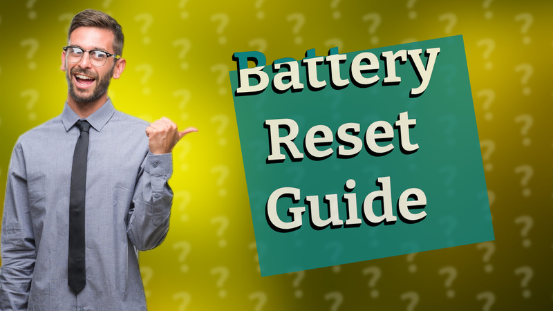 Battery Reset Guide