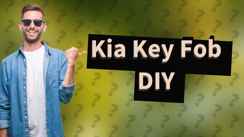 Kia Key Fob DIY