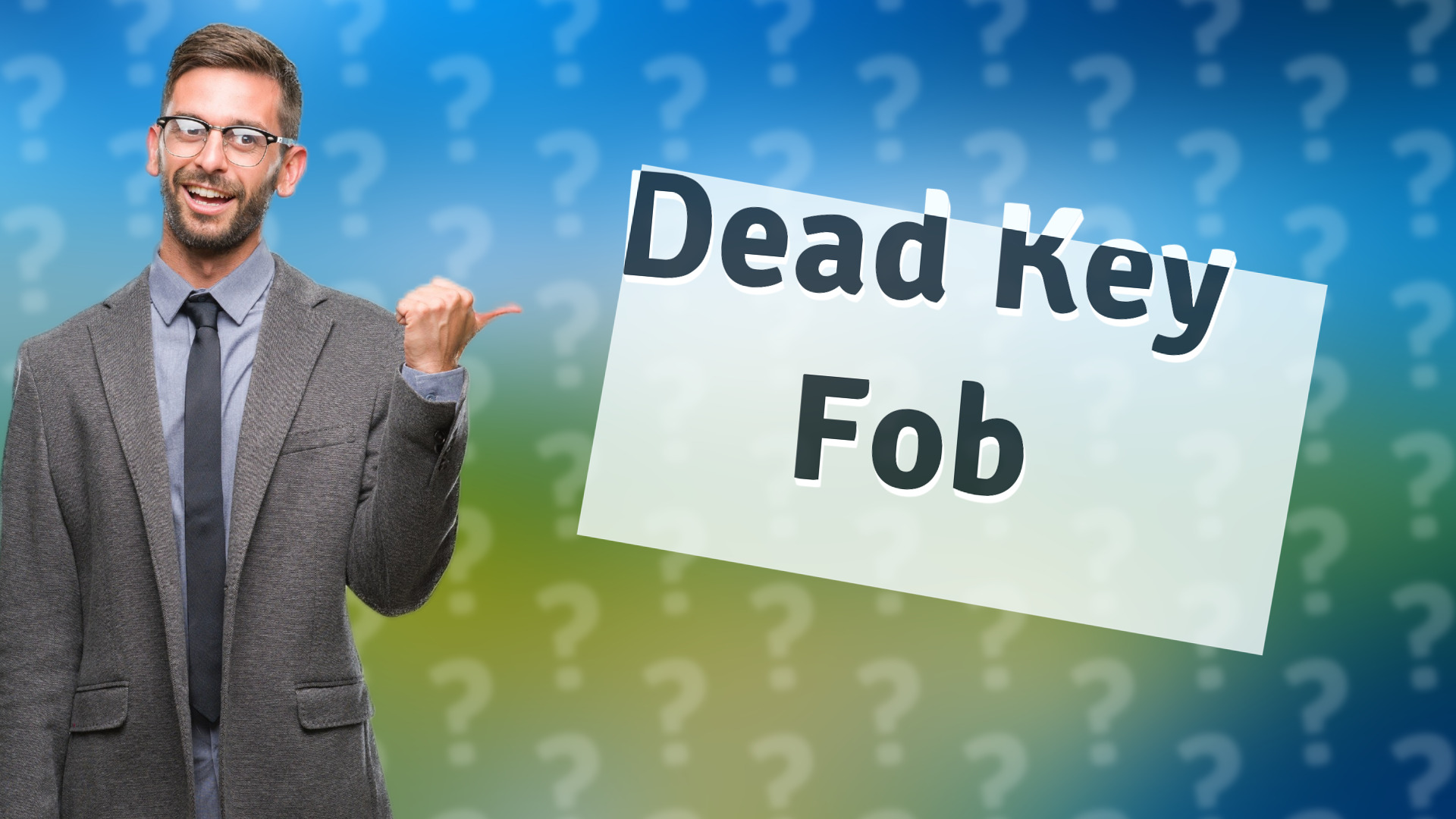 Dead Key Fob