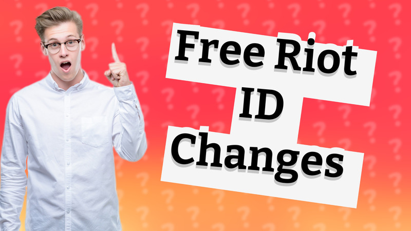 Free Riot ID Changes