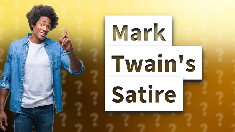 Mark Twain's Satire