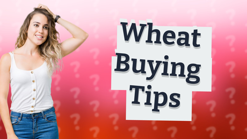 Wheat Buying Tips
