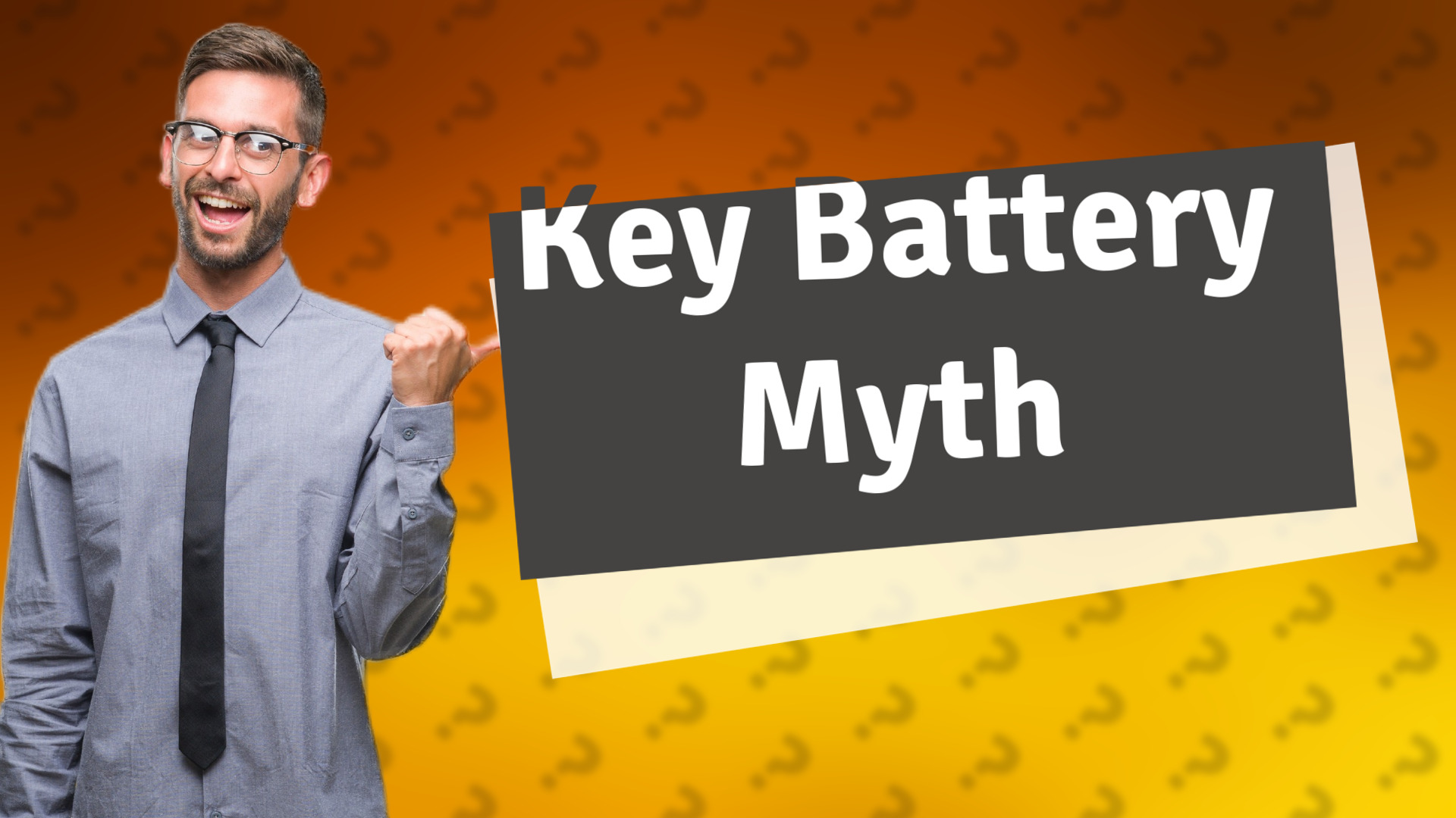 Key Battery Myth