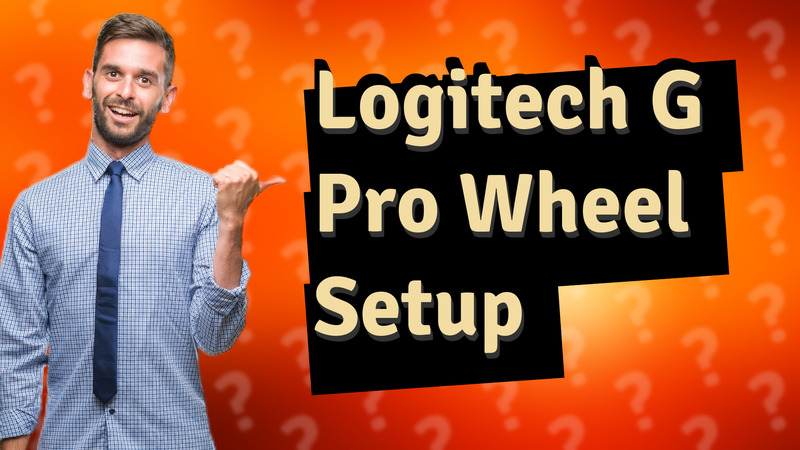 Logitech G Pro Wheel Setup