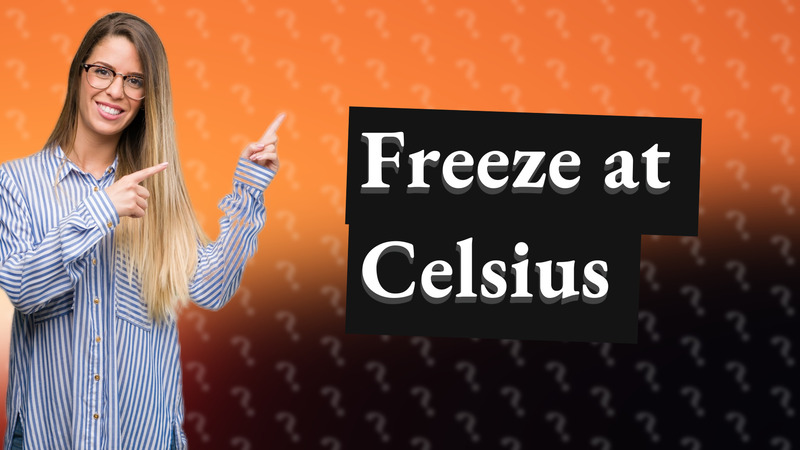Freeze at Celsius