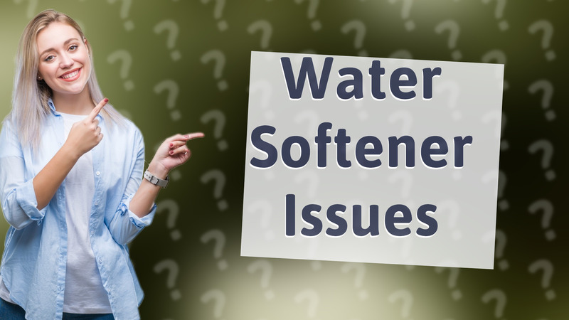 Water Softener Issues
