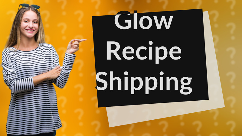 Glow Recipe Shipping