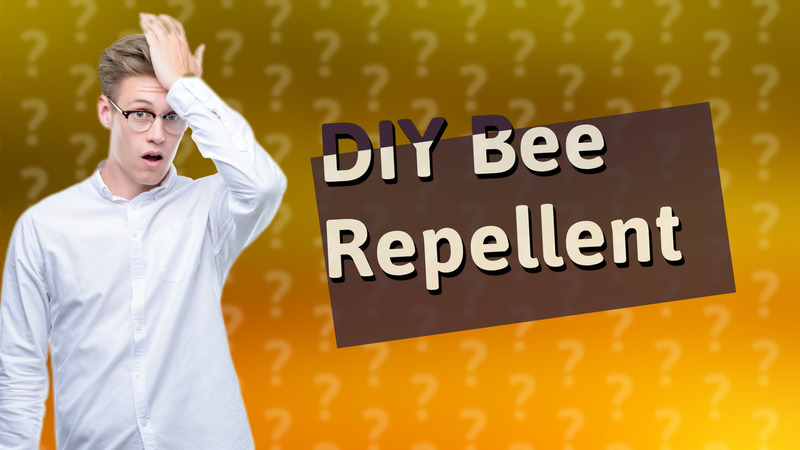 DIY Bee Repellent