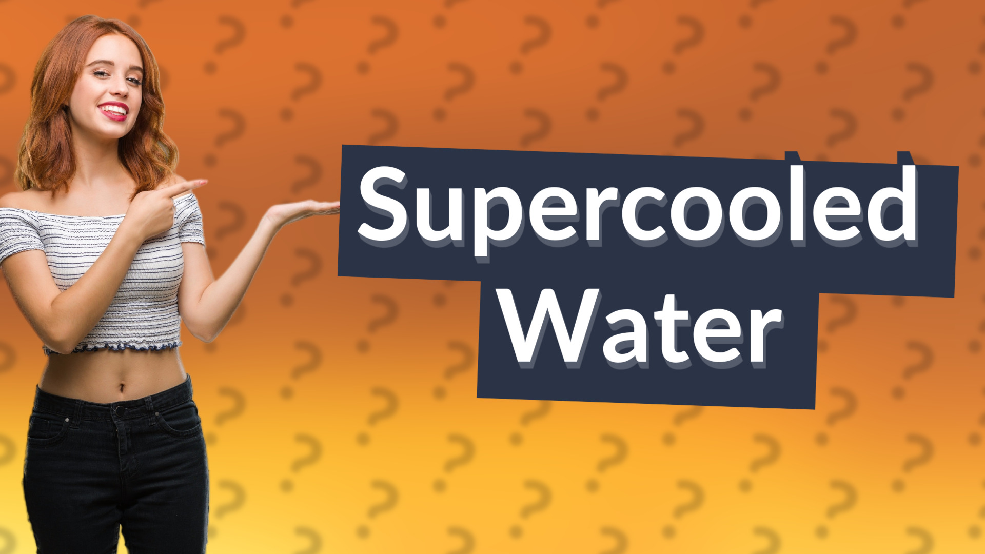 Supercooled Water