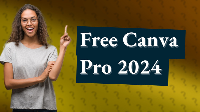 Free Canva Pro 2024
