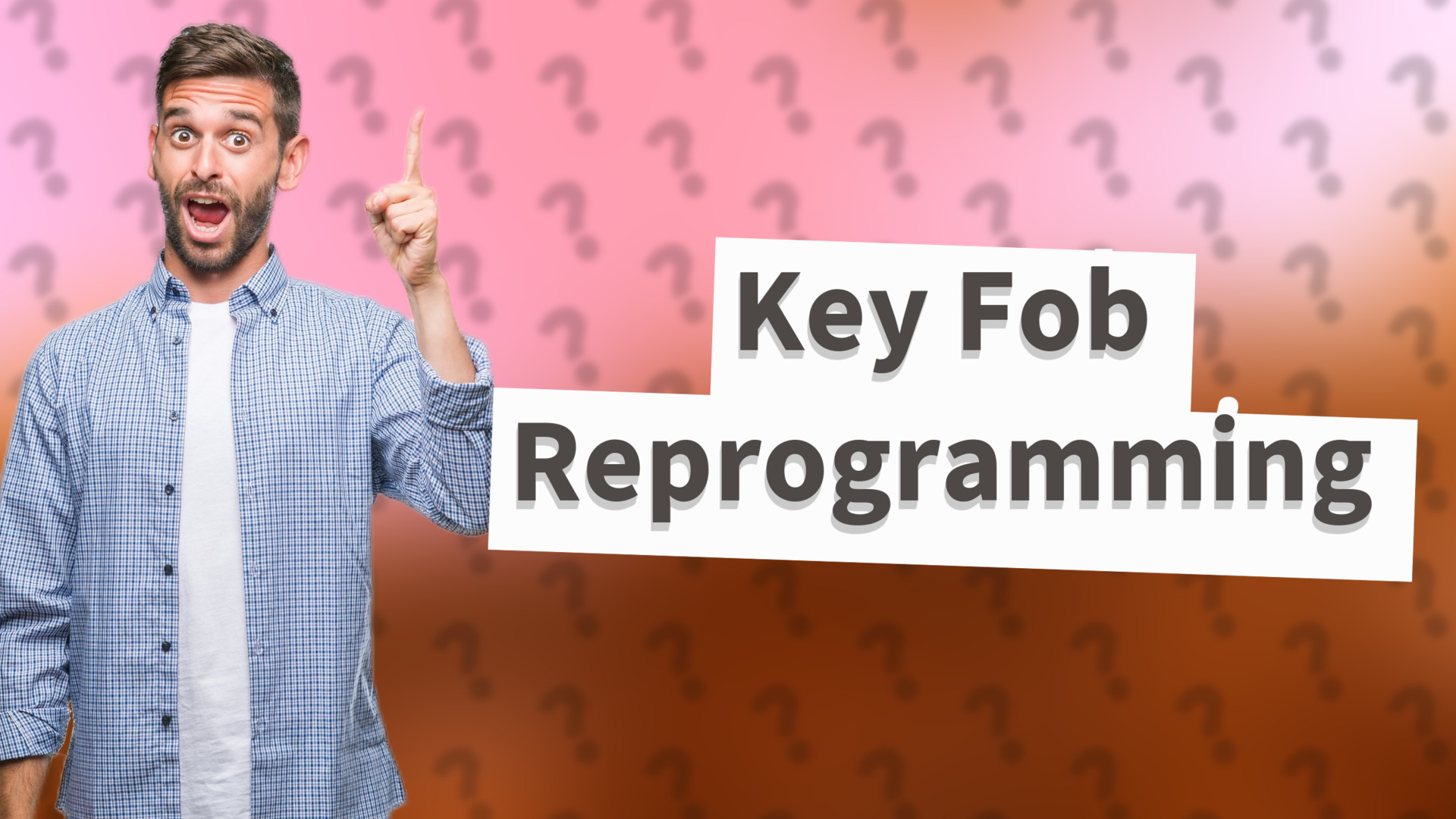 Key Fob Reprogramming