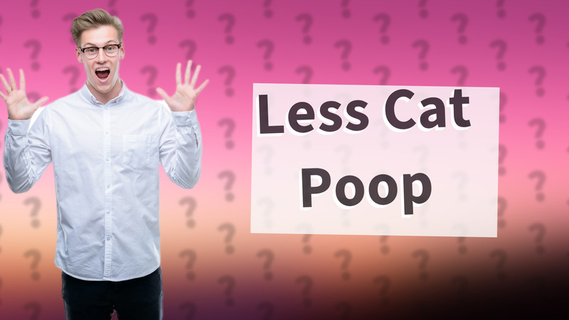 Less Cat Poop
