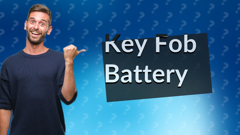 Key Fob Battery