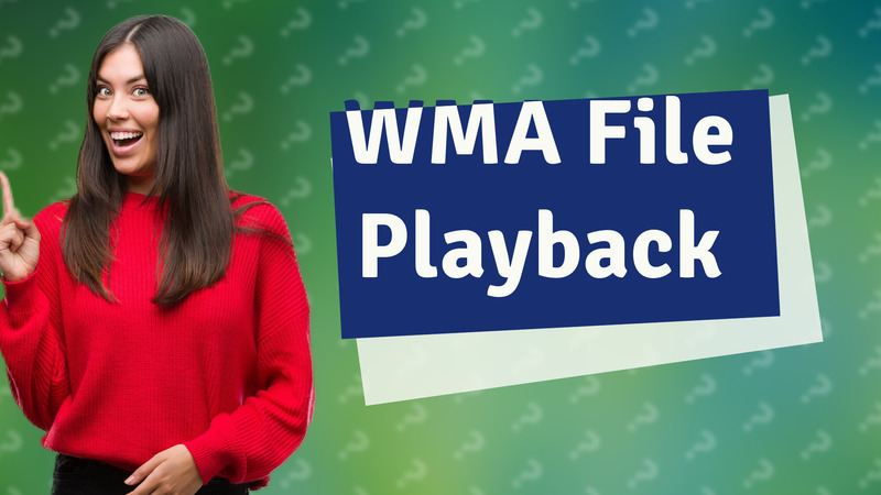 WMA File Playback