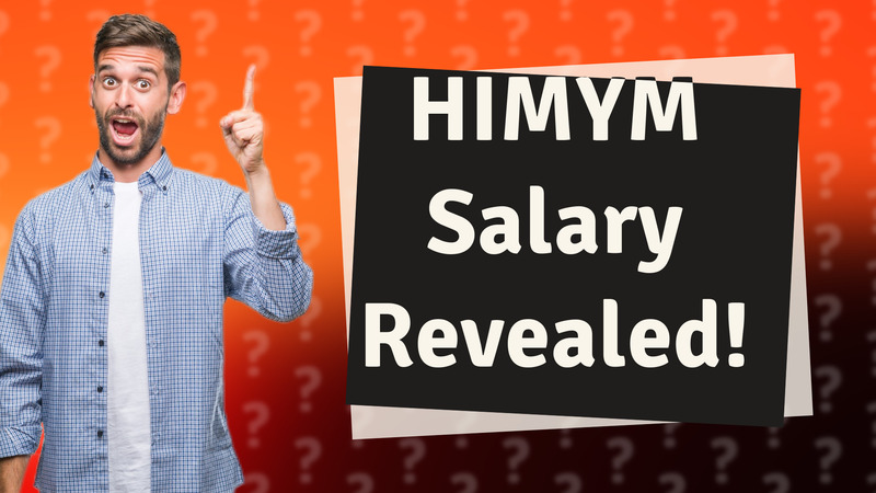 HIMYM Salary Revealed!