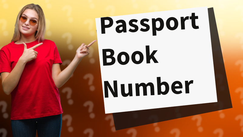 Passport Book Number