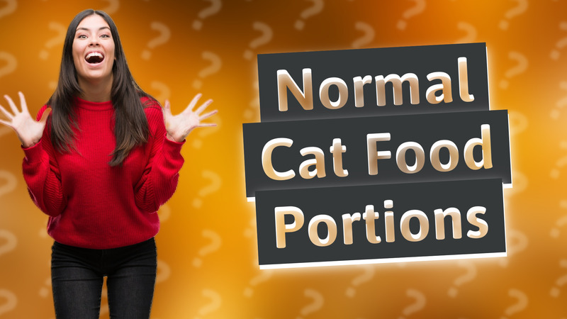 Normal Cat Food Portions