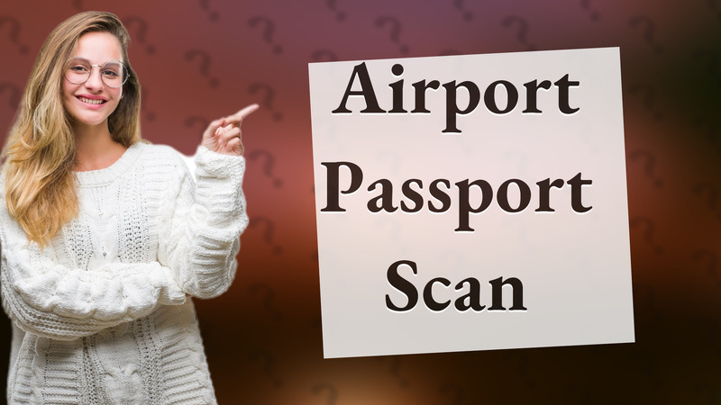 Airport Passport Scan