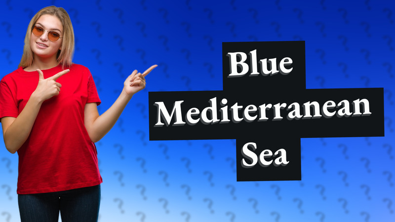 Blue Mediterranean Sea