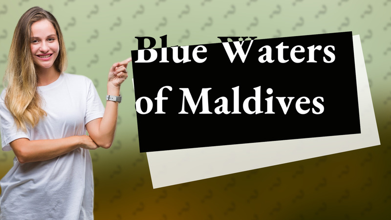 Blue Waters of Maldives