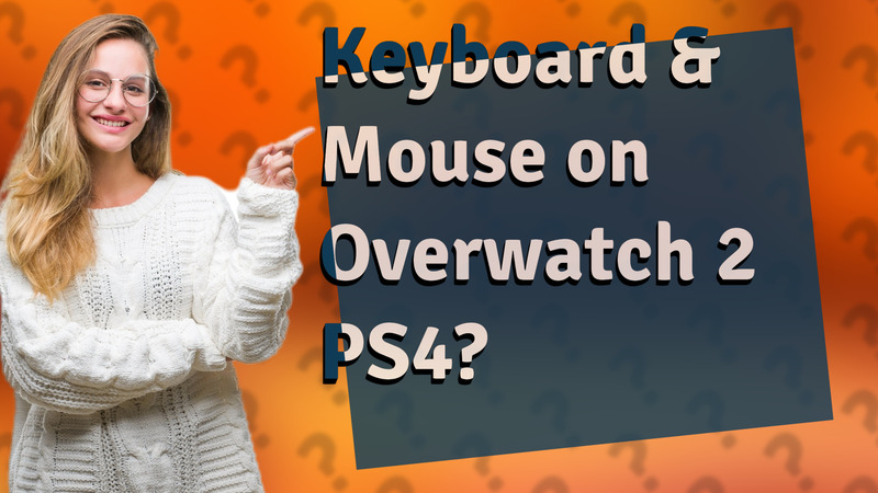 Keyboard & Mouse on Overwatch 2 PS4?