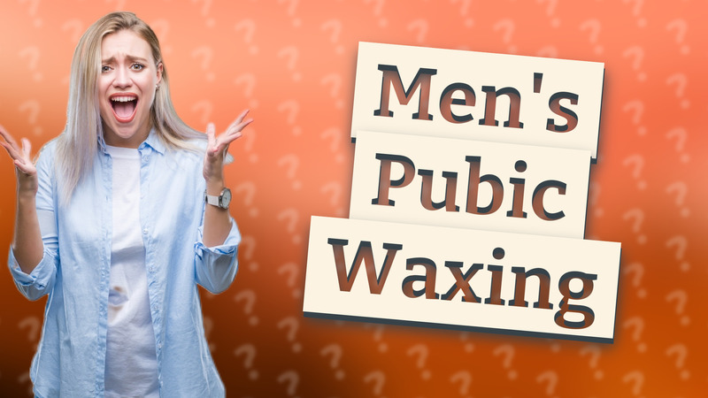 Men's Pubic Waxing