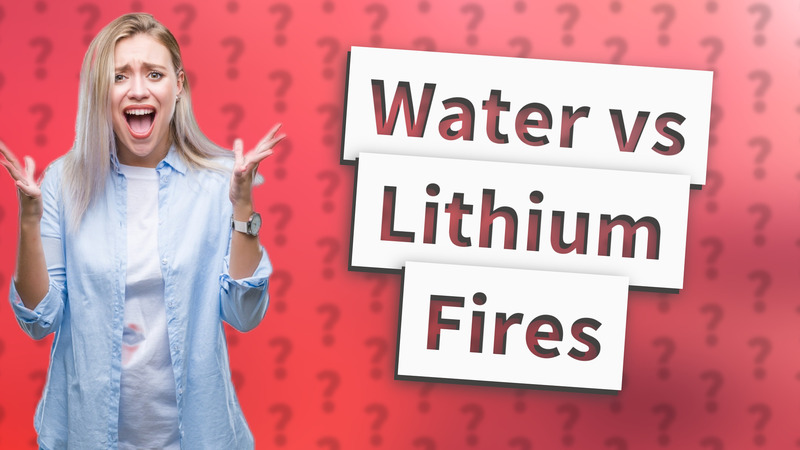 Water vs Lithium Fires