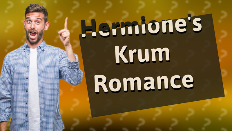 Hermione's Krum Romance