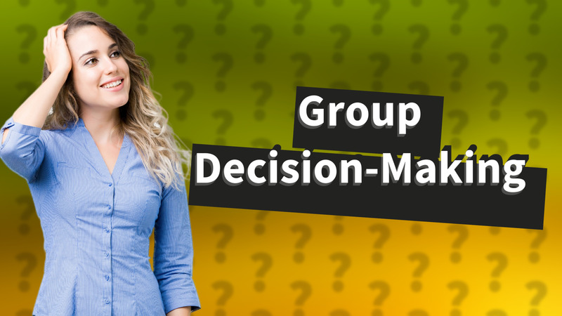 Group Decision-Making