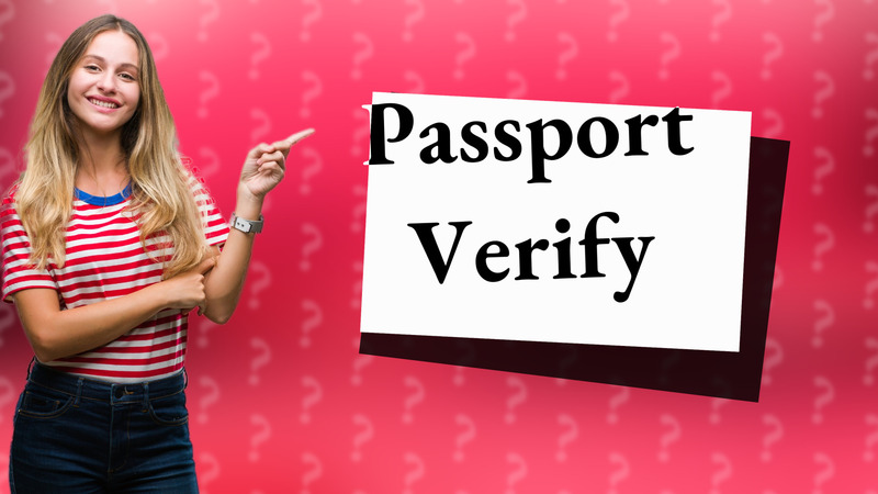 Passport Verify
