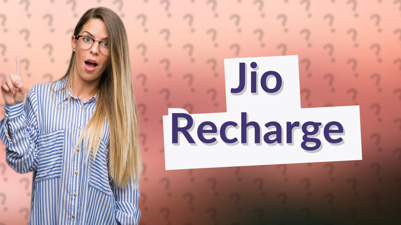 Jio Recharge