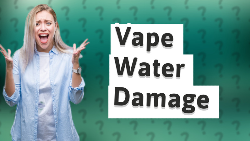 Vape Water Damage