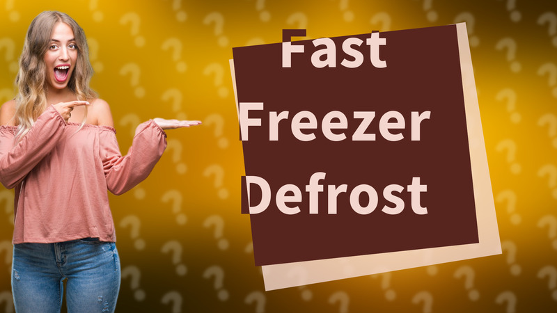 Fast Freezer Defrost