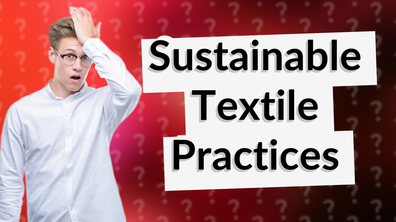 Sustainable Textile Practices