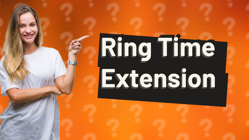 Ring Time Extension