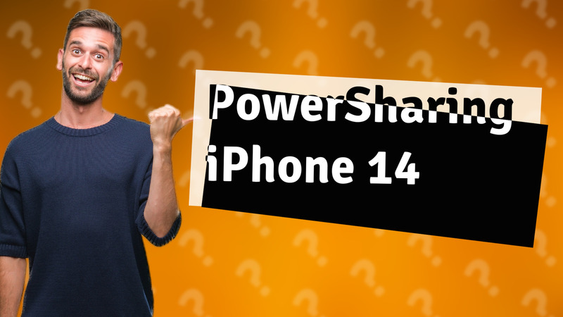 PowerSharing iPhone 14