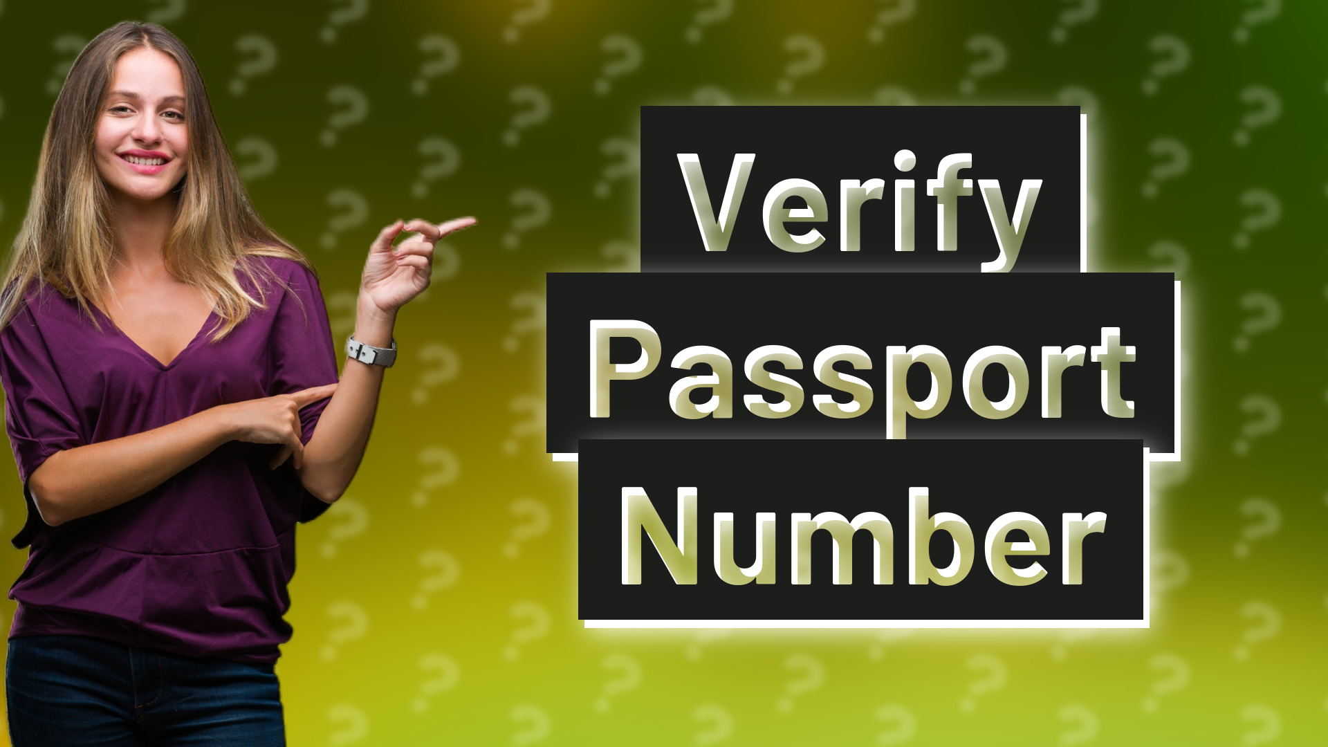 Verify Passport Number