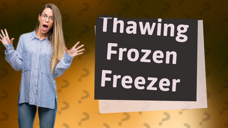 Thawing Frozen Freezer