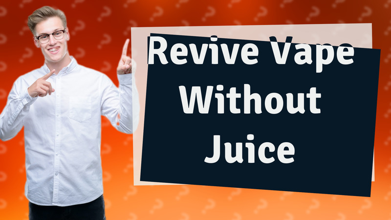 Revive Vape Without Juice