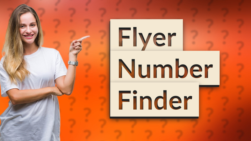 Flyer Number Finder