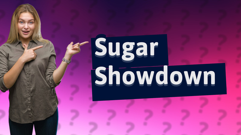 Sugar Showdown