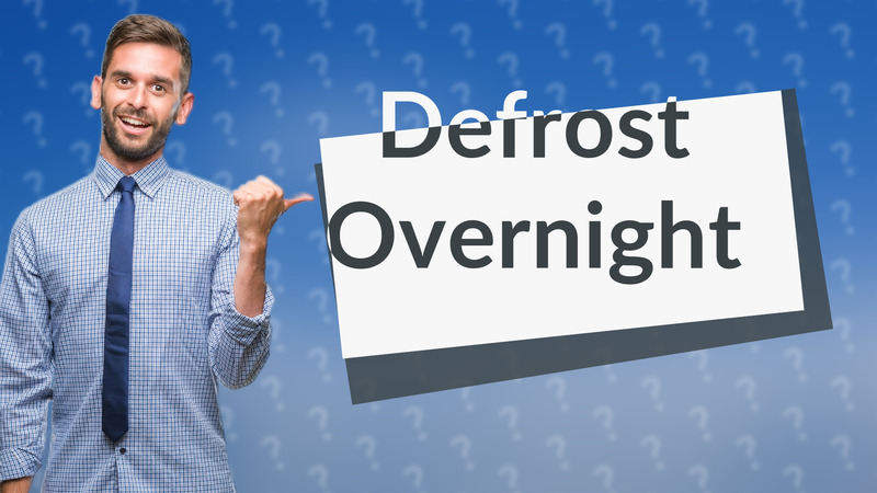 Defrost Overnight