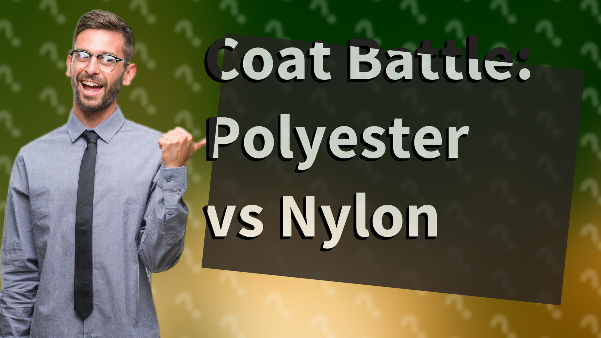 Coat Battle: Polyester vs Nylon