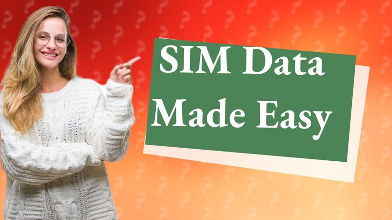 SIM Data Made Easy