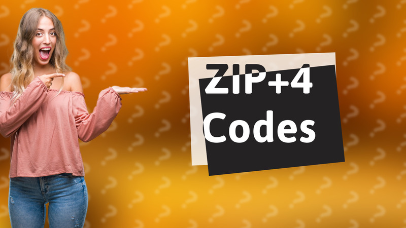 ZIP+4 Codes