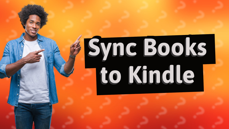 Sync Books to Kindle